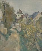 Paul Cezanne La maison du Docteur Gachet a Auvers-sur-Oise USA oil painting artist